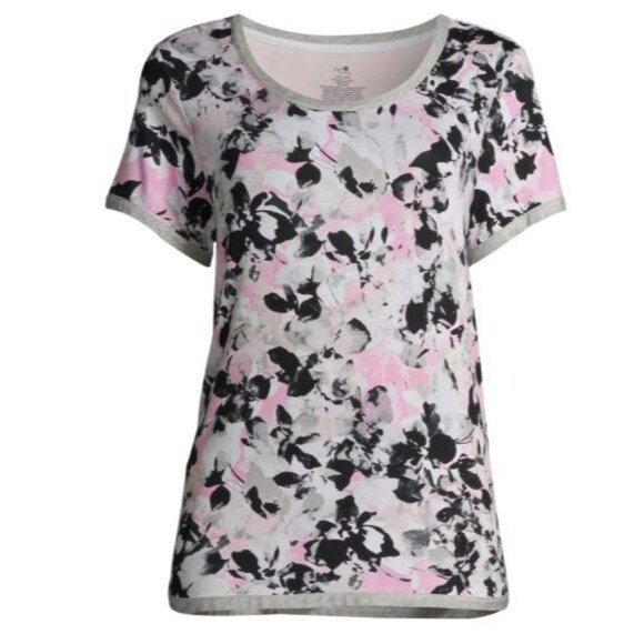 NWT Secret Treasures Women’s Large Short Sleeve Pullover Relaxed Fit T-Shirt - Picture 1 of 3